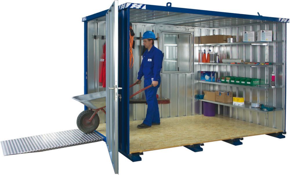 Schnellbaucontainer SC 3x2m,1 Flügeltür Schnellbaucontainer SC 3x2m,1 Flügeltür