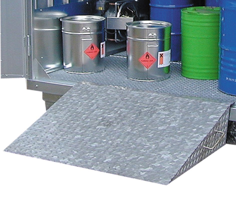 Lacont Rampe für Fasskarre 1200x1000x320mm Produktbild Lacont Rampe für Fasskarre 1200x1000x320mm