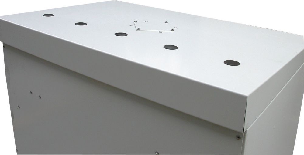 Lacont TRG-Schrank 2 Türen grau, f.3Fl.a.50l Produktbild Lacont TRG-Schrank 2 Türen grau, f.3Fl.a.50l