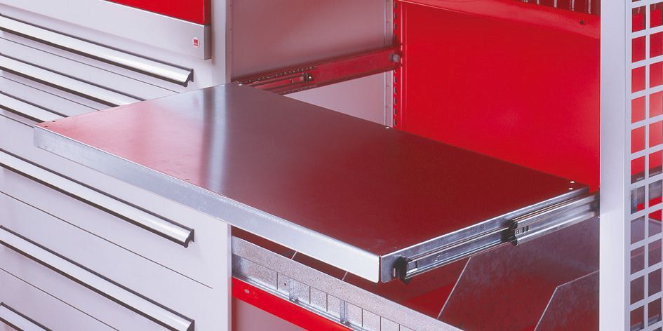 Meta Fachboden, ausziehbar 1000x600mm kbs Produktbild Meta Fachboden, ausziehbar 1000x600mm kbs