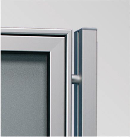 Aluminiumständer (Paar) 80x40x2400 mm Produktbild Aluminiumständer (Paar) 80x40x2400 mm