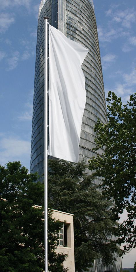 Mannus Fahnenmast Prestige 8 m Bodenhülse LK75 Produktbild Mannus Fahnenmast Prestige 8 m Bodenhülse LK75