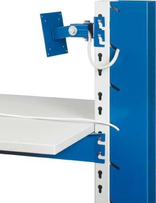 RAU EDV-Säule 3,stat. 650x650x1750, gr/bl Produktbild RAU EDV-Säule 3,stat. 650x650x1750, gr/bl bild 4