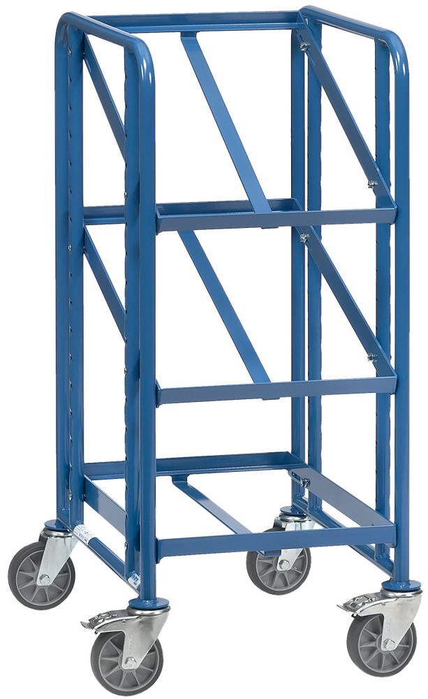 FETRA Eurokasten Wagen 2380 200kg 3Eb. 610x410mm Holz Produktbild FETRA Eurokasten Wagen 2380 200kg 3Eb. 610x410mm Holz