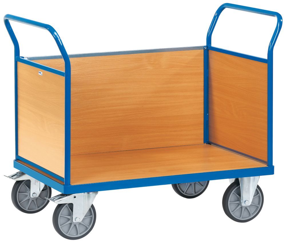 FETRA Dreiwandwagen Transportwagen 2530 400kg 850x500 mm Produktbild FETRA Dreiwandwagen Transportwagen 2530 400kg 850x500 mm