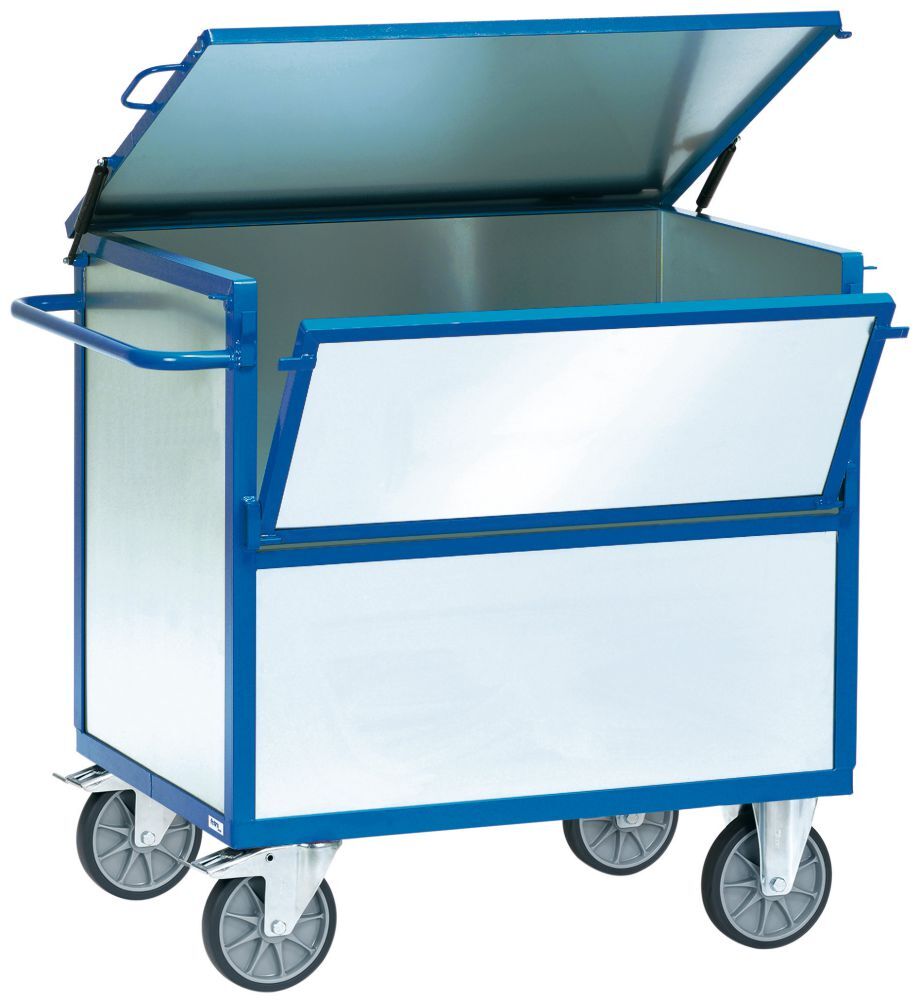 FETRA Blechkastenwagen 2832 vz.1000x700mm m.Deckel Produktbild FETRA Blechkastenwagen 2832 vz.1000x700mm m.Deckel