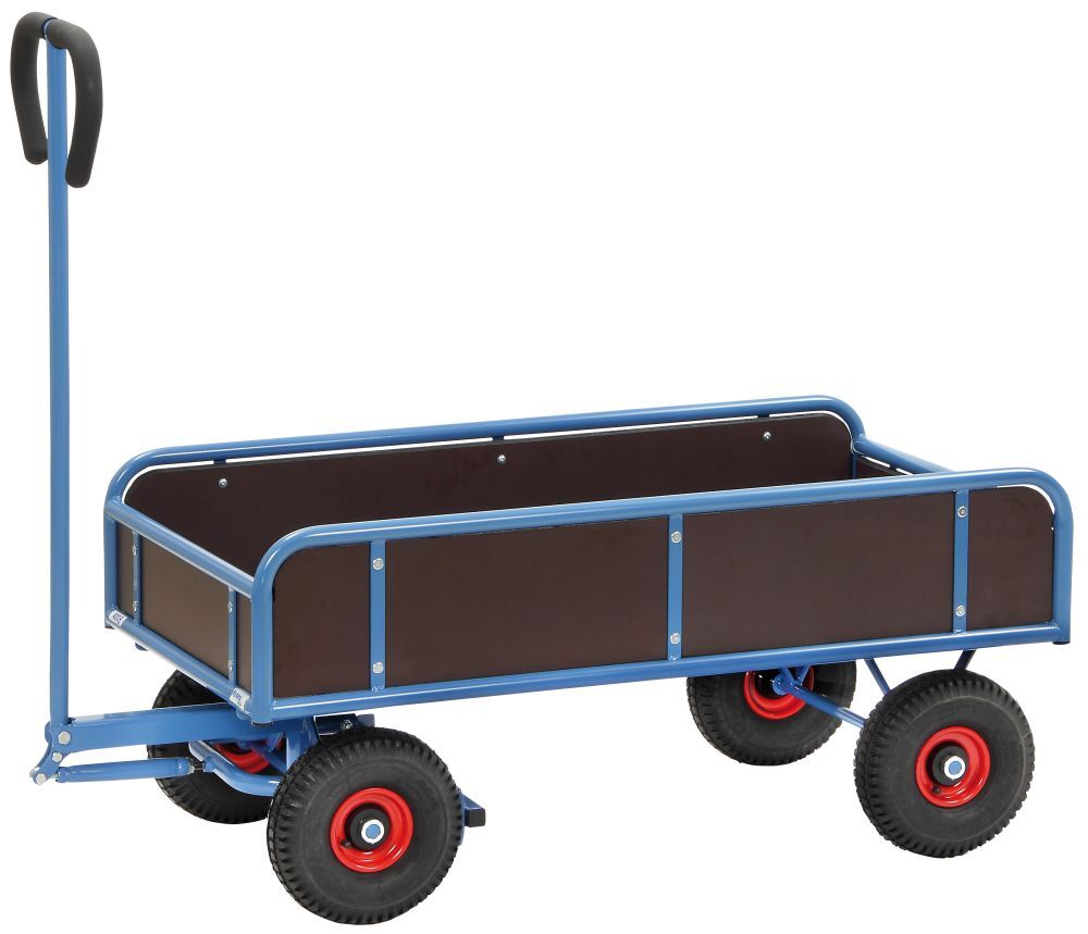 FETRA Handwagen Transportwagen 4124 400kg 1145x645mm m.4Wänd. Produktbild FETRA Handwagen Transportwagen 4124 400kg 1145x645mm m.4Wänd.