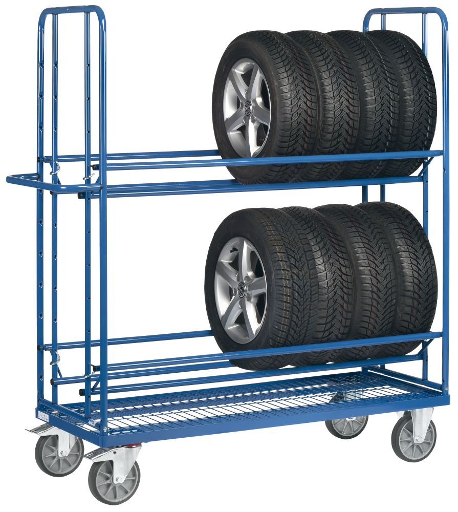 FETRA Reifenwagen Transportwagen 4596 400kg H1800 1420x610 mm Produktbild FETRA Reifenwagen Transportwagen 4596 400kg H1800 1420x610 mm