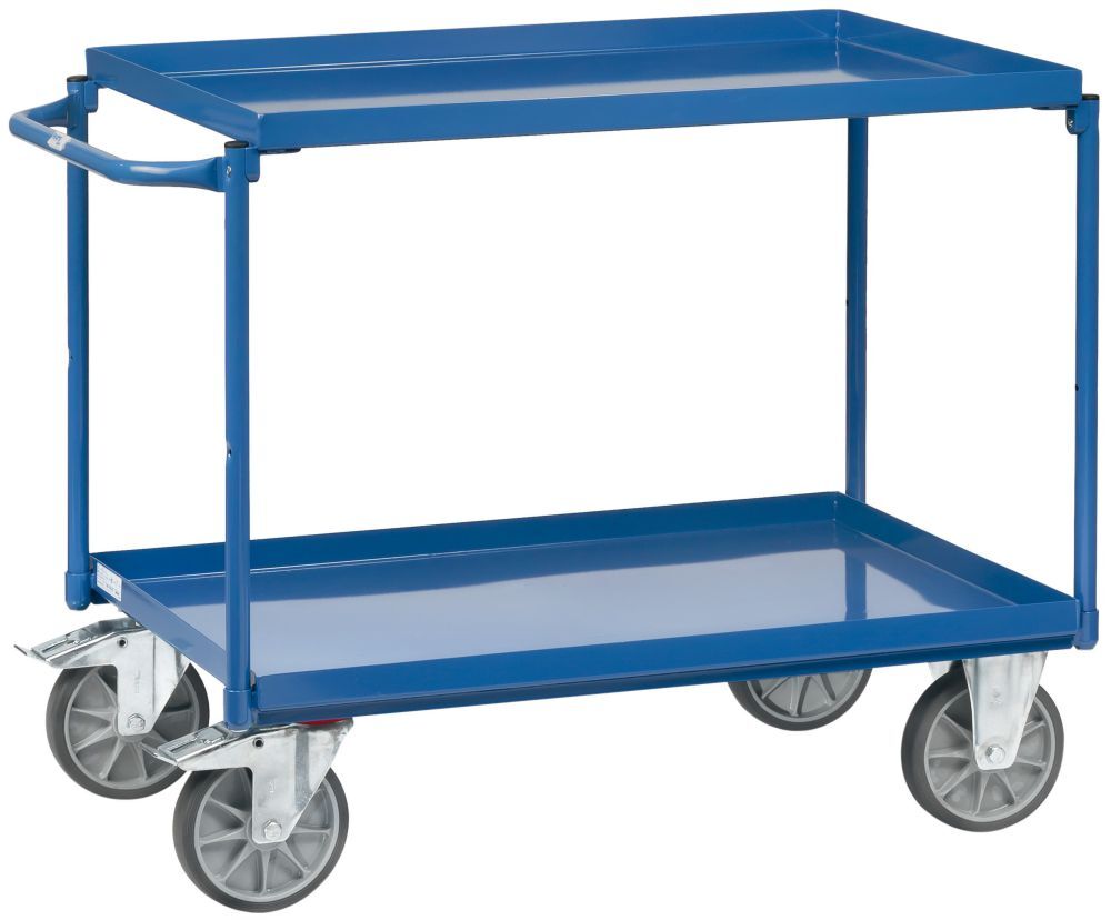 FETRA Tischwagen Transportwagen 4820 400kg 2 Wannen 850x500mm Produktbild FETRA Tischwagen Transportwagen 4820 400kg 2 Wannen 850x500mm bild 1
