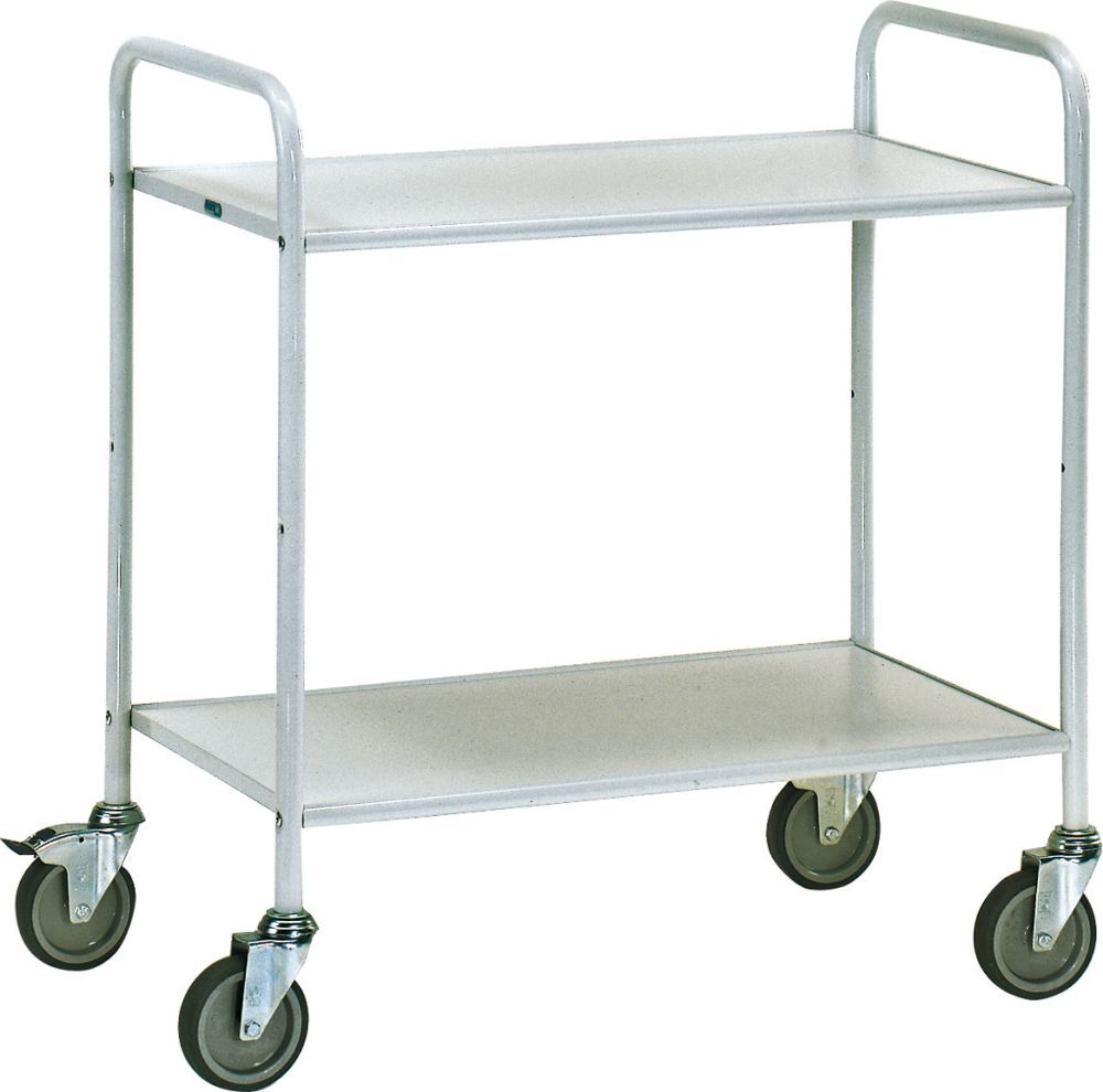 FETRA Bürowagen 4880 2 B. 800x500 grau Produktbild FETRA Bürowagen 4880 2 B. 800x500 grau