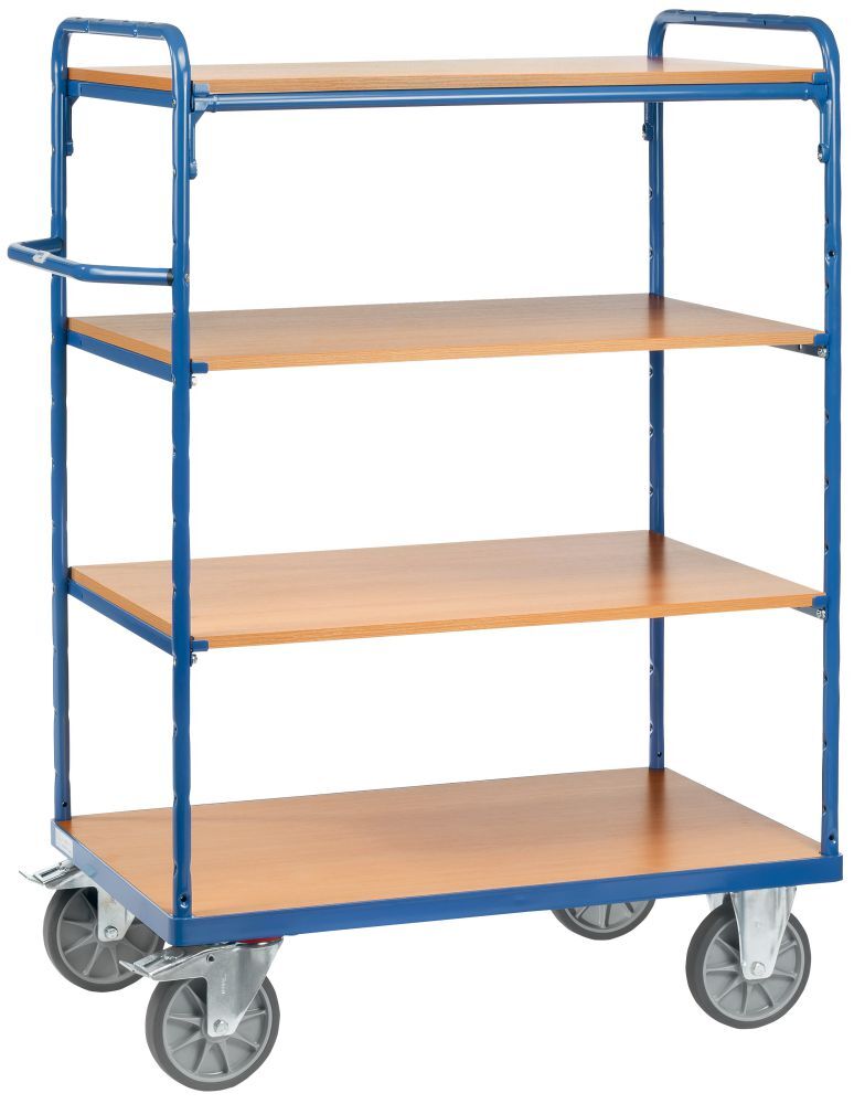 FETRA Etagenwagen Transportwagen 8201 500kg 4 Böden 1000x600mm Produktbild FETRA Etagenwagen Transportwagen 8201 500kg 4 Böden 1000x600mm