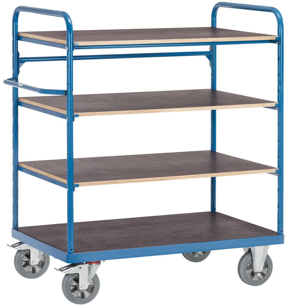 FETRA Etagenwagen Schwerlast Transportwagen 18302 1200kg 4B. 1000x700mm Produktbild FETRA Etagenwagen Schwerlast Transportwagen 18302 1200kg 4B. 1000x700mm