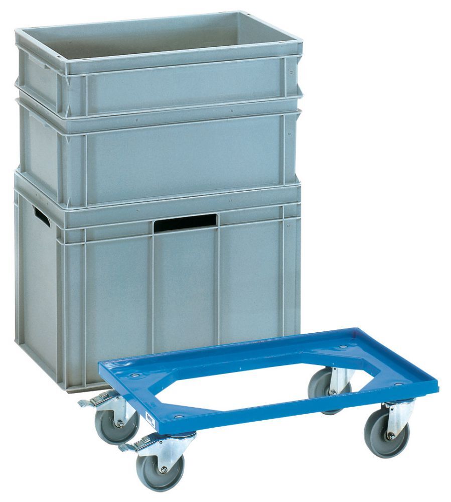 FETRA Eurokasten Roller Transportwagen 13580 250kg 610x410 mm Produktbild FETRA Eurokasten Roller Transportwagen 13580 250kg 610x410 mm