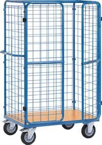 FETRA Paketwagen Transportwagen 8483-3 500kg 1200x800mm m.Tür Produktbild FETRA Paketwagen Transportwagen 8483-3 500kg 1200x800mm m.Tür bild 1
