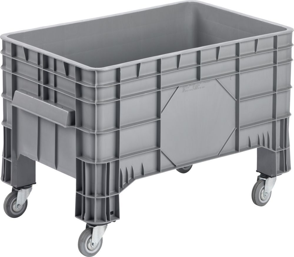 Alpha Großbehälter PE,4 Räder 1200x800x940mm,gr Alpha Großbehälter PE,4 Räder 1200x800x940mm,gr