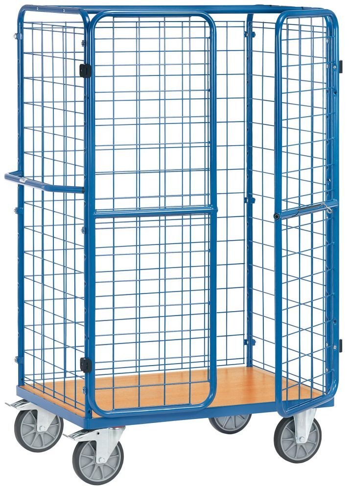 FETRA Paketwagen Transportwagen 8483-3 500kg 1200x800mm m.Tür Produktbild FETRA Paketwagen Transportwagen 8483-3 500kg 1200x800mm m.Tür bild 6