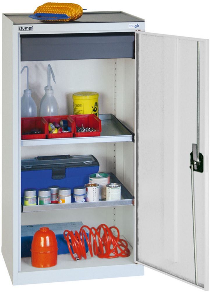 Stumpf Werkzeugschrank 1 SL 2WA 1000x500x500 mm grau Produktbild Stumpf Werkzeugschrank 1 SL 2WA 1000x500x500 mm grau
