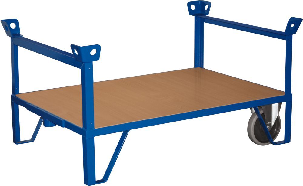 Variofit Rollplatte 500 kg 1000x700 mm m. Stirnwände Produktbild Variofit Rollplatte 500 kg 1000x700 mm m. Stirnwände