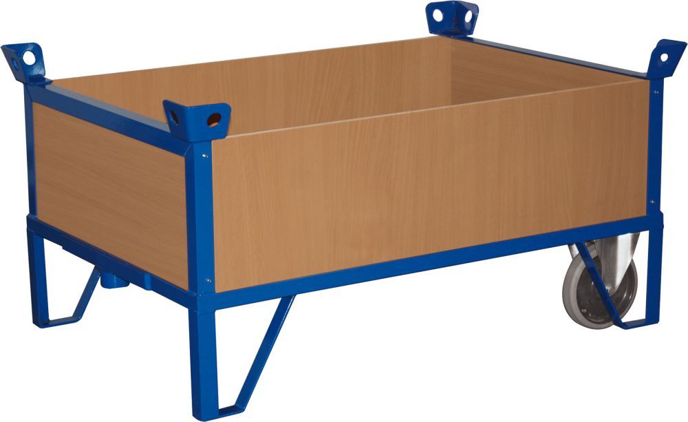 Variofit Rollplatte 500 kg 1000x700 mm mit 4 Wände Produktbild Variofit Rollplatte 500 kg 1000x700 mm mit 4 Wände