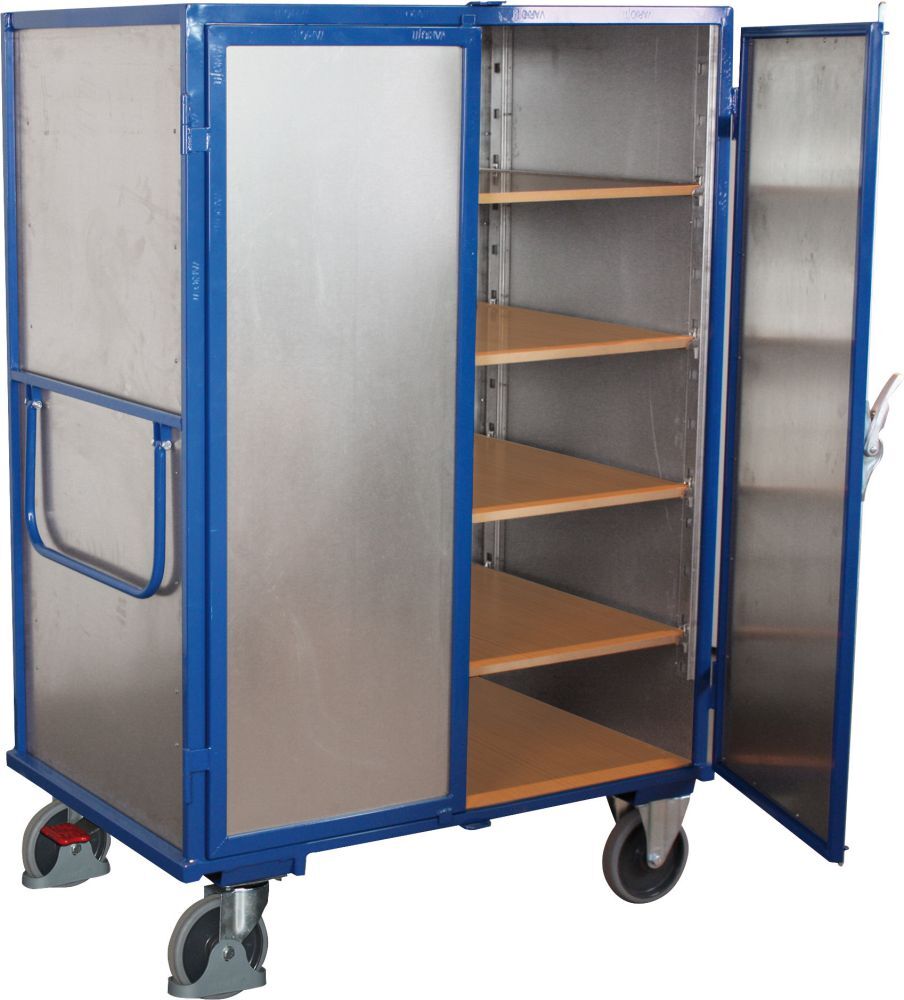 Variofit Etagenwagen verz. Stahlbl.1200x780 Tür Produktbild Variofit Etagenwagen verz. Stahlbl.1200x780 Tür