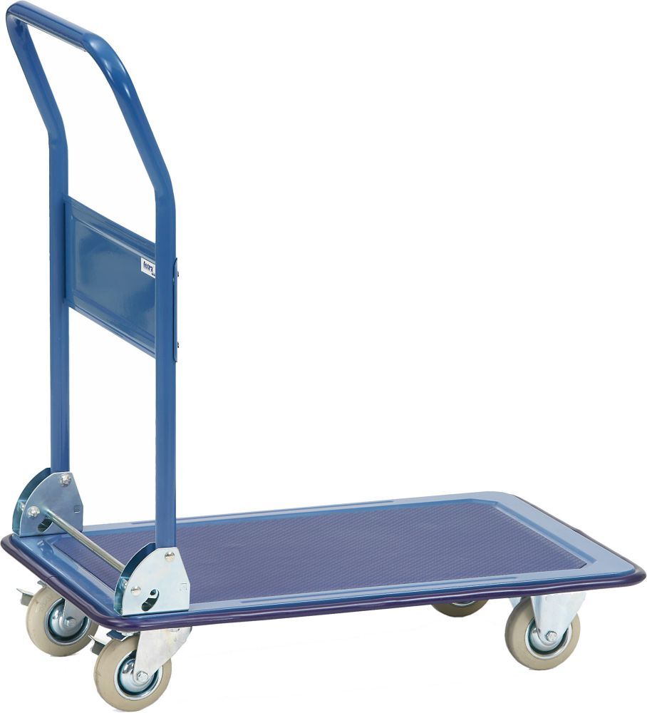 FETRA Ganzstahlwagen Transportwagen 3100 Klappbügel 740x480 mm Produktbild FETRA Ganzstahlwagen Transportwagen 3100 Klappbügel 740x480 mm