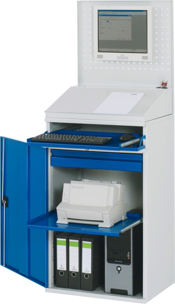RAU Computer-Station SMK 1100x520x1770 Produktbild RAU Computer-Station SMK 1100x520x1770