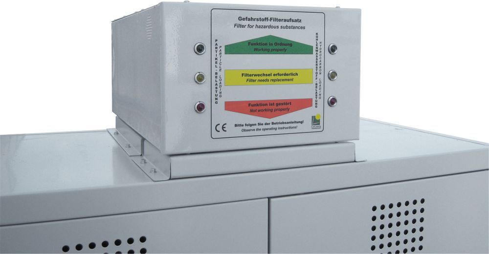 Lacont Gefahrstoff Filteraufsatz GFA Basic Produktbild Lacont Gefahrstoff Filteraufsatz GFA Basic