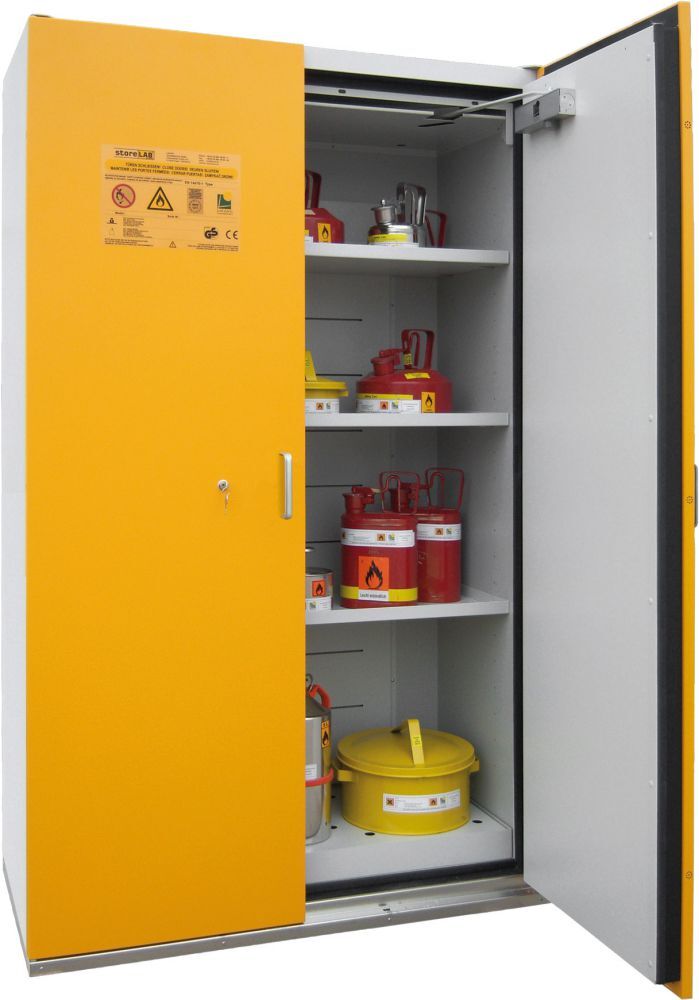Lacont Sicherheitsschrank Typ 90-1200 Türen gelb Produktbild Lacont Sicherheitsschrank Typ 90-1200 Türen gelb