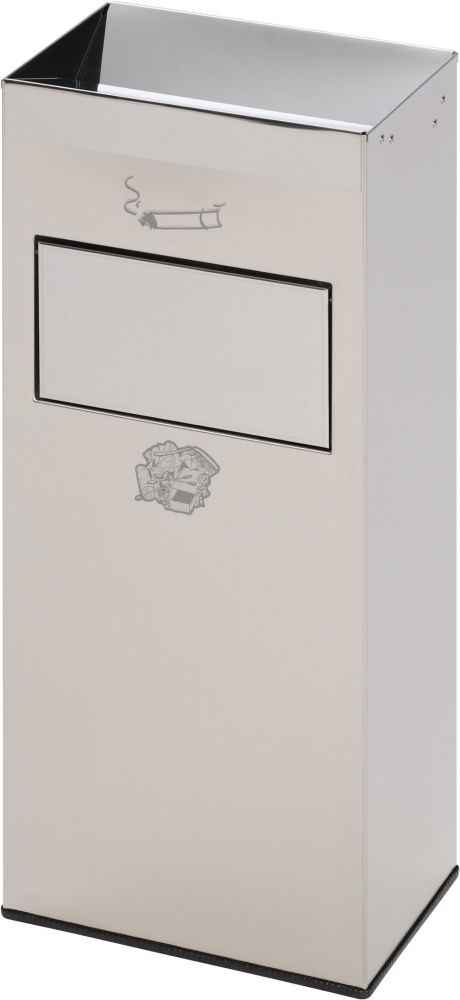 Var Kombi-Ascher Edelstahl 320x210x770 mm Produktbild Var Kombi-Ascher Edelstahl 320x210x770 mm