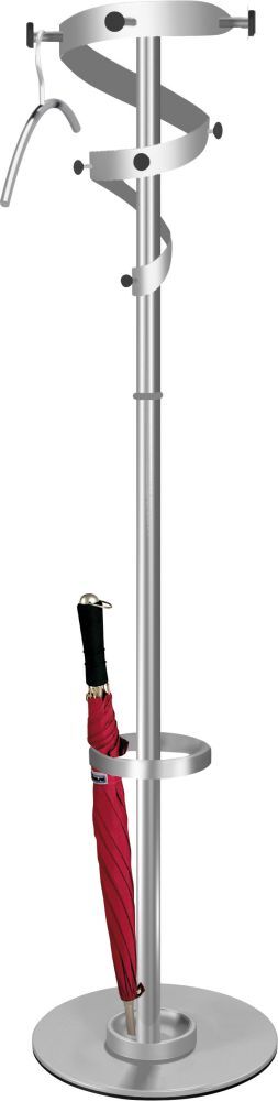 Kerkmann Standgarderobe 8Ha Schirmh. 390xH1750mm alusi. Produktbild Kerkmann Standgarderobe 8Ha Schirmh. 390xH1750mm alusi.