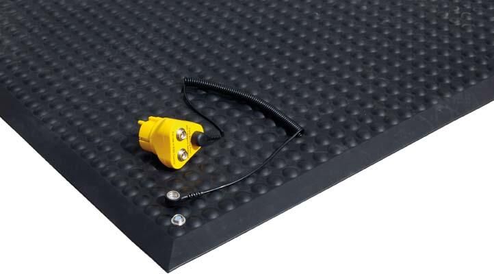 Miltex ESD-Ableitkabel DE gelb/schwarz Produktbild Miltex ESD-Ableitkabel DE gelb/schwarz