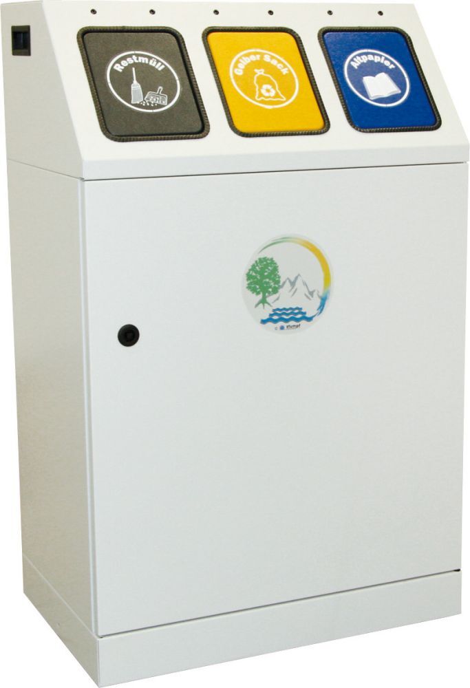 Stumpf Sortsystem Triplex 920x580x380 3x30l Produktbild Stumpf Sortsystem Triplex 920x580x380 3x30l
