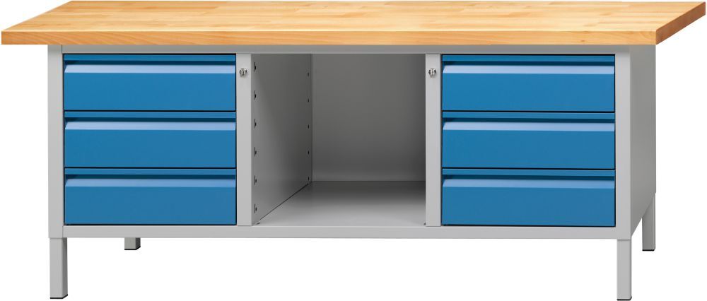 Anke Kastenwerkbank 120E 1500 BMP 40mm, Höhe 840 mm Produktbild Anke Kastenwerkbank 120E 1500 BMP 40mm, Höhe 840 mm