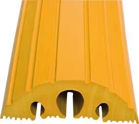 Dancop Schlauch- u. Kabelbrücke gelb Produktbild Dancop Schlauch- u. Kabelbrücke gelb bild 2