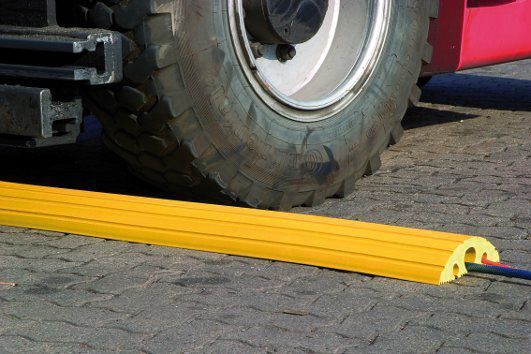 Dancop Schlauch- u. Kabelbrücke gelb Produktbild Dancop Schlauch- u. Kabelbrücke gelb bild 3