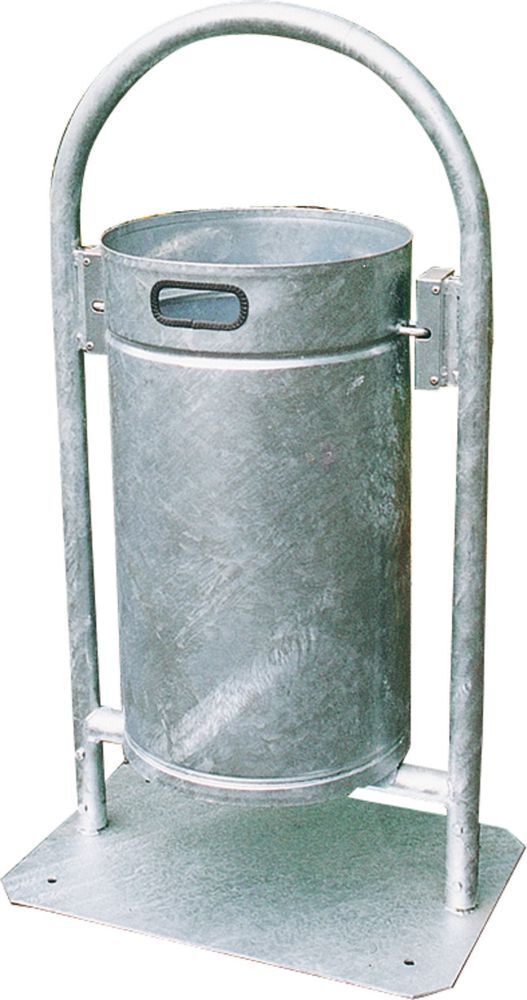 Var Abfallbehälter 60 l verz 600x400x1100 mm o.Dach Produktbild Var Abfallbehälter 60 l verz 600x400x1100 mm o.Dach