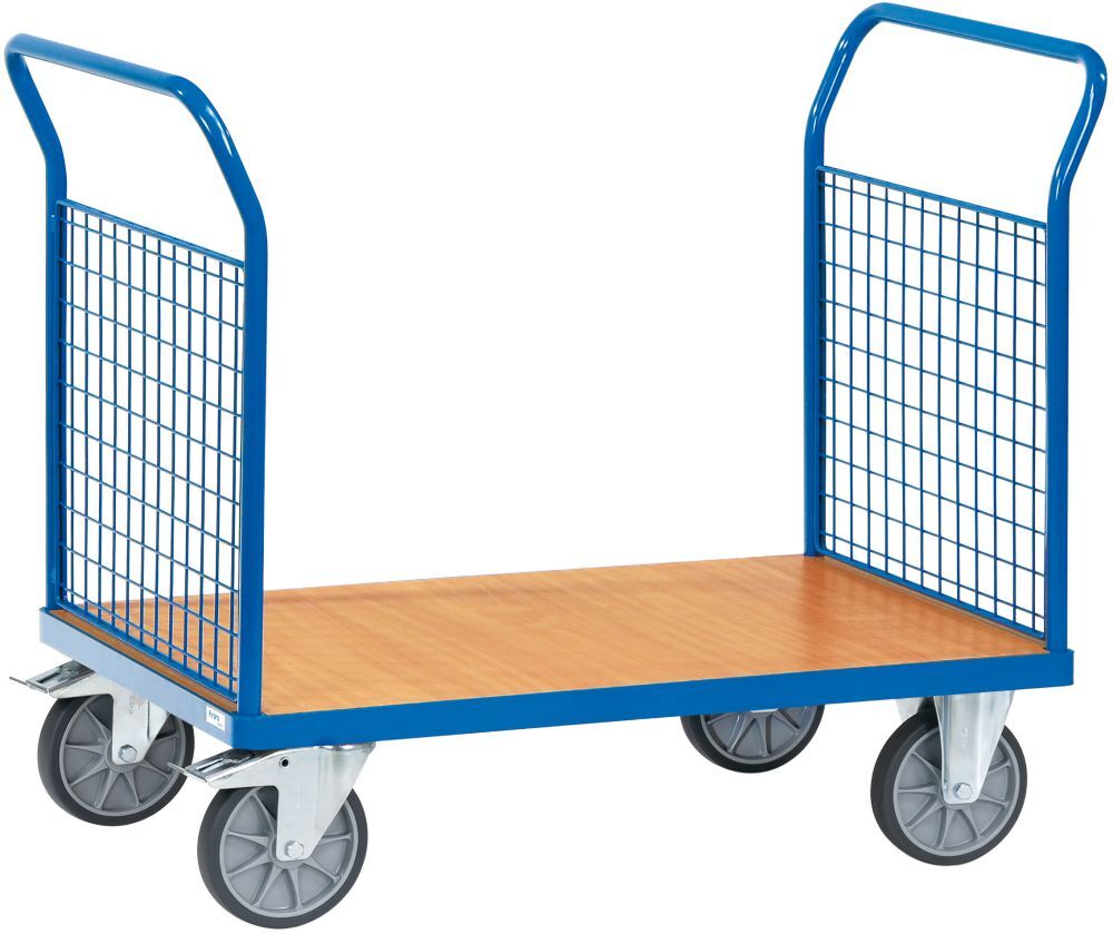 FETRA Dreiwandwagen Transportwagen Draht 850x500 mm 400 kg Produktbild FETRA Dreiwandwagen Transportwagen Draht 850x500 mm 400 kg bild 4