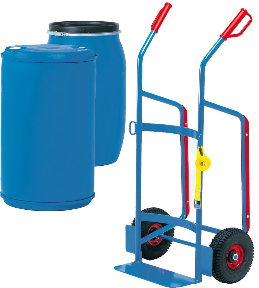 FETRA Fasskarre Sackkarren f. Kst.-Fässer Vollgummi Produktbild FETRA Fasskarre Sackkarren f. Kst.-Fässer Vollgummi