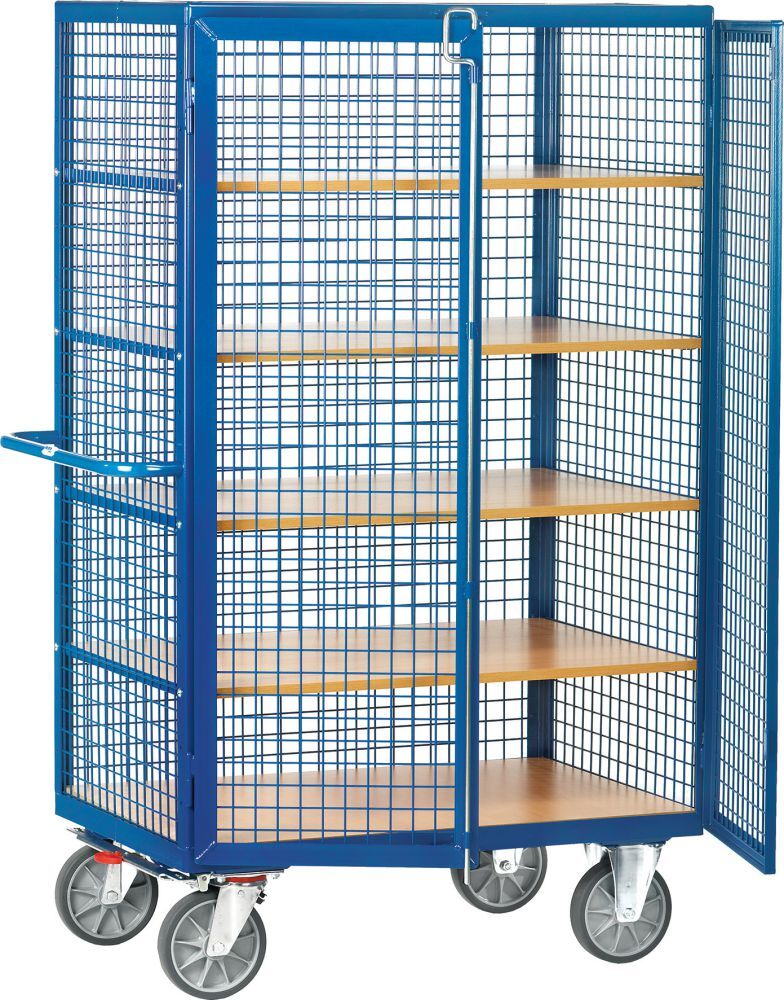 FETRA Kastenwagen Transportwagen 4392 1000x680mm Gitter Stange Produktbild FETRA Kastenwagen Transportwagen 4392 1000x680mm Gitter Stange
