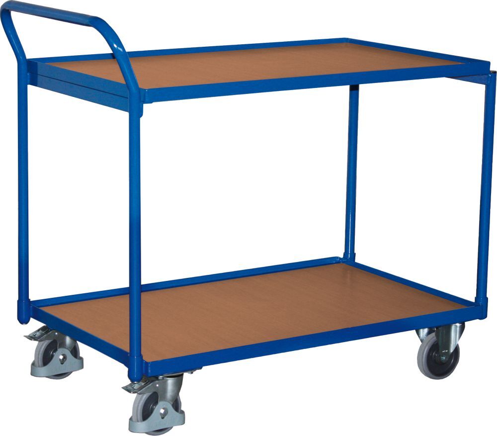 Variofit Tischwagen 250 kg 1000x600 mm 2 Böden Produktbild Variofit Tischwagen 250 kg 1000x600 mm 2 Böden