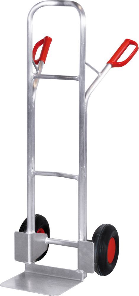 Variofit Alukarre 200 kg H 1300 mmVollgummiräder 250x60 mm Produktbild Variofit Alukarre 200 kg H 1300 mmVollgummiräder 250x60 mm