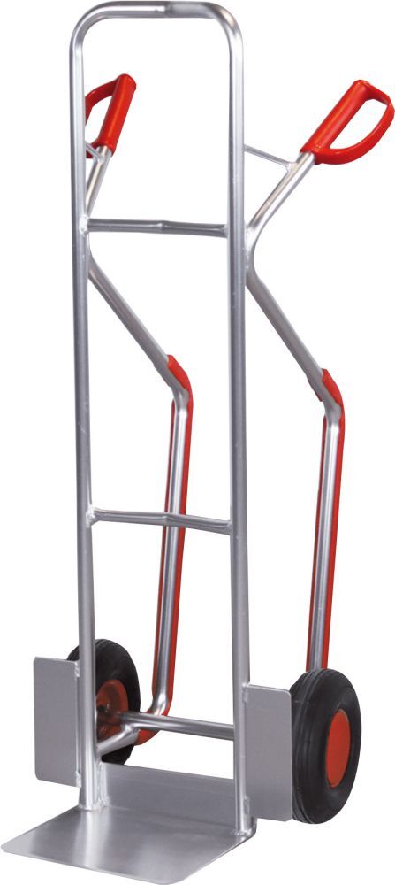 Variofit Alukarre 200 kg H 1300 mmLufträder 260x85 mm Produktbild Variofit Alukarre 200 kg H 1300 mmLufträder 260x85 mm