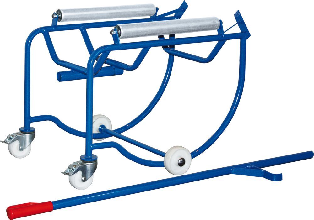 Variofit Fasskipper 250 kg mit 2 Stahlrollen Produktbild Variofit Fasskipper 250 kg mit 2 Stahlrollen