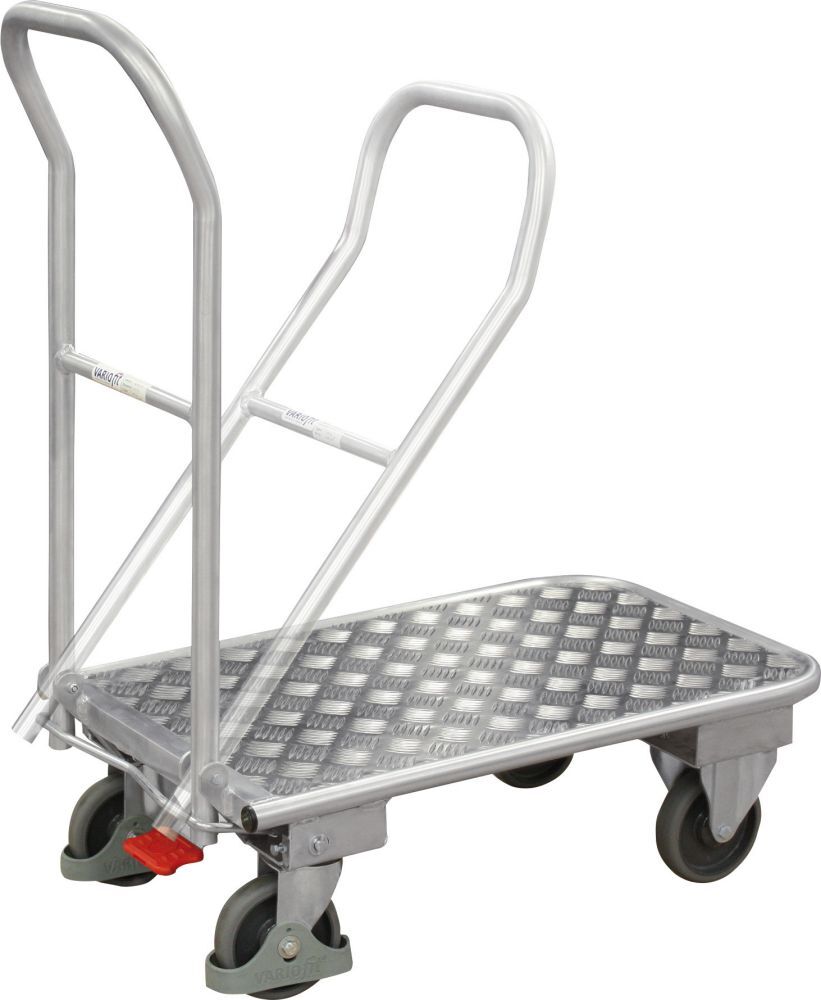Variofit Aluminium-Klappwagen Ladefläche 720x450mm Produktbild Variofit Aluminium-Klappwagen Ladefläche 720x450mm