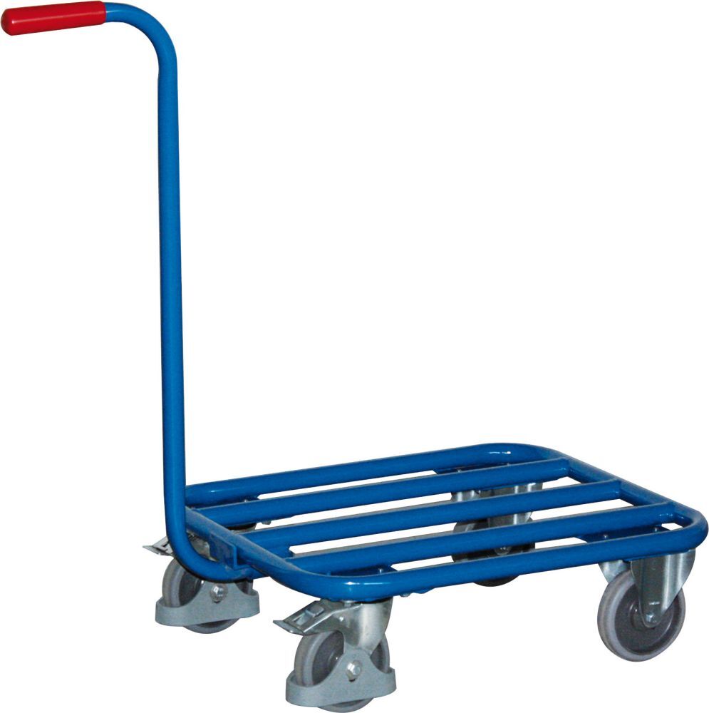 Variofit Griffroller 250 kg 600x500 mm Stahlrohrboden Produktbild Variofit Griffroller 250 kg 600x500 mm Stahlrohrboden