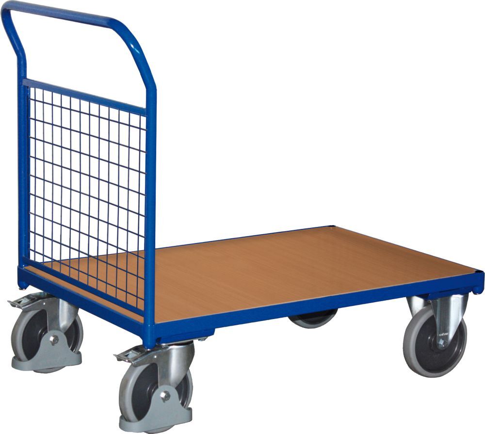 Variofit Stirnwandwagen 500 kg 1230x800 mm 1 Drahtwand Produktbild Variofit Stirnwandwagen 500 kg 1230x800 mm 1 Drahtwand