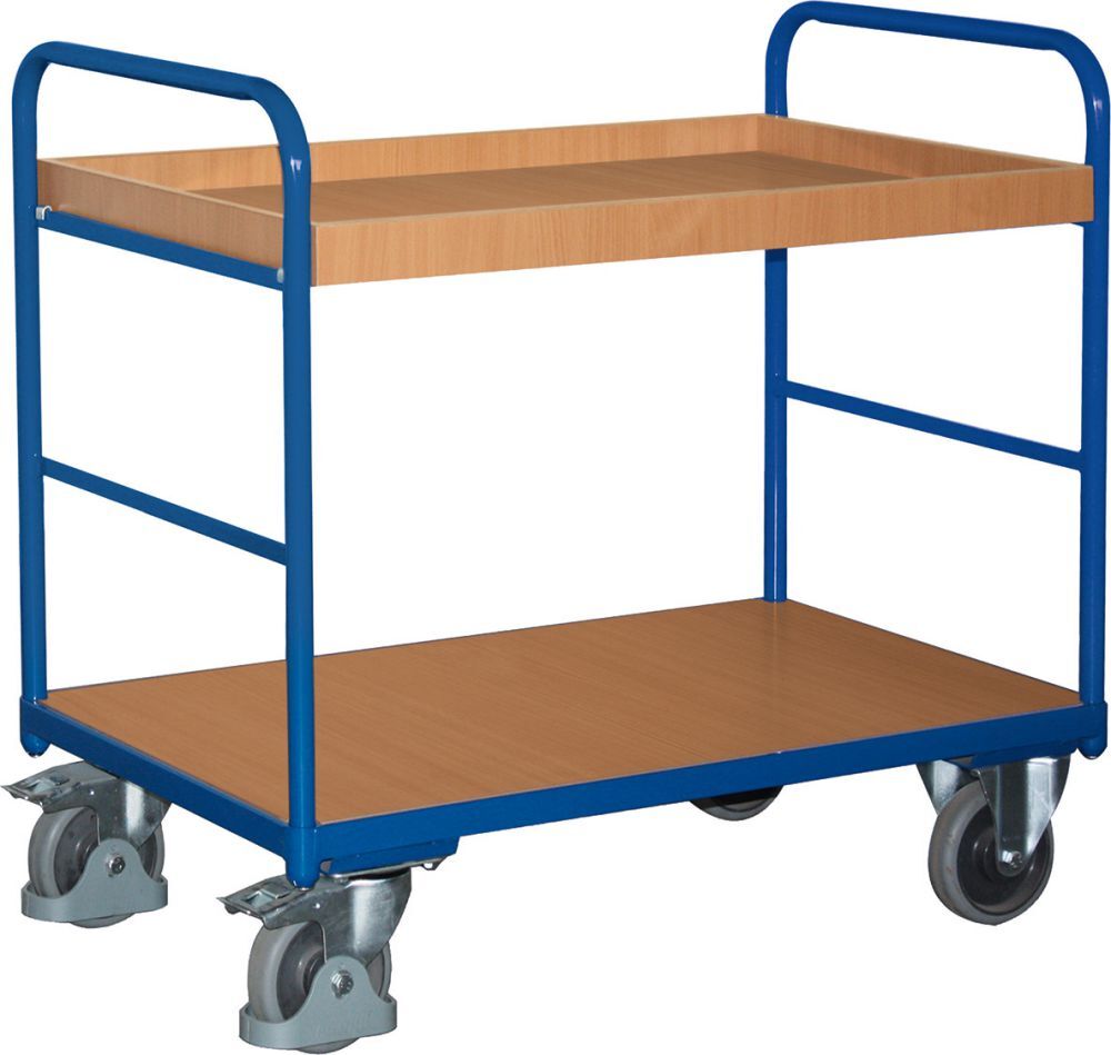 Variofit Etagenwagen 250 kg 1000x600 mm 1 Boden/1Kas. Produktbild Variofit Etagenwagen 250 kg 1000x600 mm 1 Boden/1Kas.