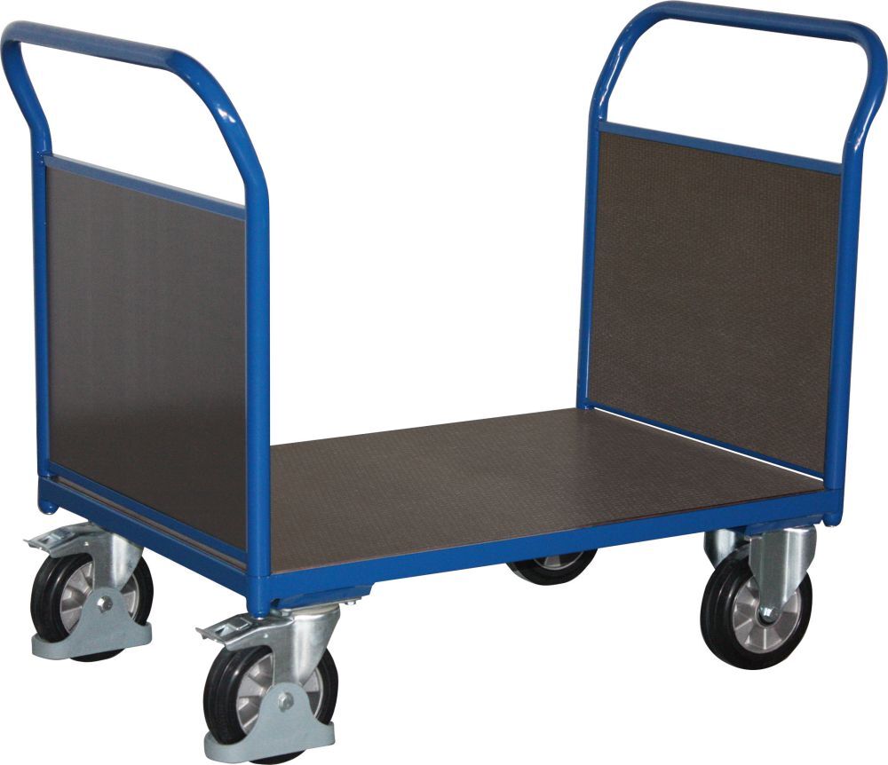 Variofit Doppel-Stirnwandwagen Ladefläche 2000 x 800 Produktbild Variofit Doppel-Stirnwandwagen Ladefläche 2000 x 800