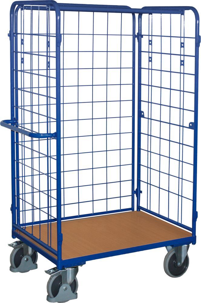 Variofit Paketwagen 500 kg W1530mmLad. 1200x800 mm 3 Wände Produktbild Variofit Paketwagen 500 kg W1530mmLad. 1200x800 mm 3 Wände