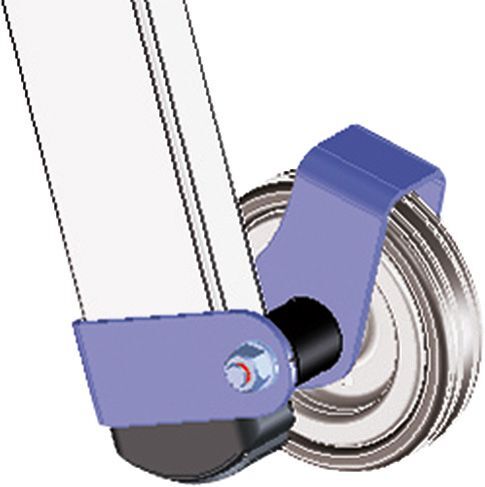 ZARGES Rollen ZAP 1 Satz 2 Stück Produktbild ZARGES Rollen ZAP 1 Satz 2 Stück